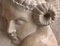 Escultura de cabeza de fauno de principios del siglo XX en mármol amarillo Cleopatra, Imagen 4
