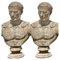 Statues Jules César en Terre Cuite Fin 20ème Siècle, Set de 2 1