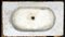 20th Century Italian Carrara Marble Sink 2