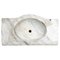 20th Century Italian Carrara Marble Sink, Image 1
