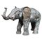 Große italienische Skulptur Elefant aus patinierter Bronze, 19. Jh. 1