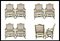 Late 19th Century French Armchairs, Set of 6, Image 4