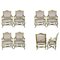 Late 19th Century French Armchairs, Set of 6, Image 1