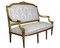 Louis XVI 19th Century Sofa and Armchairs, Set of 7 7