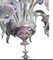 Early 20th Century Arms Chandelier in Murano Glass, Venice, Image 4