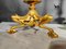 Candelabro in bronzo e cristallo: Elegance dorato e cristallo tagliato a ruota, fine XIX secolo, Immagine 11