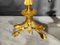 Candelabro in bronzo e cristallo: Elegance dorato e cristallo tagliato a ruota, fine XIX secolo, Immagine 12