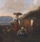 Artista de la escuela británica, paisaje con figuras y animales, del siglo XIX, óleo sobre lienzo, enmarcado, Imagen 3