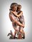 19th Century Bronze Sculpture with Brown Patina from Paul and Virginie, 1880s, Image 15