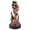 19th Century Bronze Sculpture with Brown Patina from Paul and Virginie, 1880s, Image 1