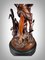 19th Century Bronze Sculpture with Brown Patina from Paul and Virginie, 1880s 4