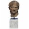 Busto di Nerone in terracotta, Italia, XX secolo, Immagine 1