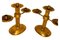 19th Century Gilded Copper Candleholders, 1880s 13