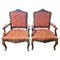 Louis XV Style Armchairs, 19th Centuty, Set of 2 1