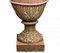 Tuscan Empire Vases with Handles in Terracotta, 20th Centtury, Set of 2, Image 2