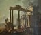 French School Artist, Ancient Ruins and Figures, 18th Century, Oil on Canvas, Framed 3