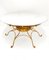 Italian Round Table with White Marble Top, 20th Century 3