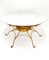 Italian Round Table with White Marble Top, 20th Century, Image 3