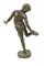 Das Kind und die Krabbe, 19. Jh., Skulptur aus patinierter Bronze 4