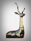 Antilope a grandezza naturale, anni '50, scultura in bronzo lucido, Immagine 11