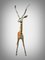 Antilope a grandezza naturale, anni '50, scultura in bronzo lucido, Immagine 15