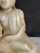 Buddha asiatico in alabastro, fine XIX secolo, Immagine 5