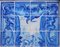 Panel de azulejos portugueses del siglo XVIII con decoración de Cupido. Juego de 24, Imagen 3