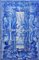 Portugiesische Fliesenplatte mit Engelsdekor, 18. Jh., 24 Set 1