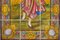 Portugiesische Fliesenplatte mit Herbstdekor, 19. Jh., 15 Set 2