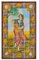 Portugiesische Fliesenplatte mit Herbstdekor, 19. Jh., 15 Set 4