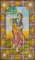 Portugiesische Fliesenplatte mit Herbstdekor, 19. Jh., 15 Set 1