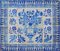 Portugiesische Azulejos Tafel mit Vasendekor, 17. Jh., 36 . Set 1