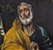 After Domenikos Theotokopoulos / El Greco, Le lacrime di San Pietro, XIX secolo, Olio su tela, Con cornice, Immagine 2