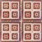 Liberty Art Nouveau Majolica Tiles, Set of 16, Image 1