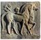 Bas Relief en Terre Cuite avec Motif Chevaux et Chevaliers Grecs, Fin du 19ème Siècle 3