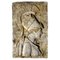 Italienisches Flachrelief aus Carrara Marmor mit Athena von Piräus Motiv, 20. Jh. 1