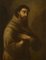 D'après Ribera Justpe, Saint François d'Assise, Huile sur Toile, Encadrée 6