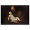 Artista de la escuela italiana, San José y el niño, siglo XVII, óleo sobre lienzo, Imagen 5