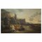 French School Artist, People Near a Lock, 19th Century, Canvas Painting, Image 5