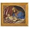 Artista de la escuela italiana, Nuestra Señora con el Niño Jesús, siglo XVIII, óleo sobre lienzo, Imagen 5