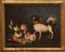 Emilian School Künstler, Stillleben mit Tieren und Blumen, 17. Jh., Öl auf Leinwand, 4 . Set 6