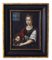 Italienischer Schulkünstler, Salome mit dem Kopf des Heiligen Johannes des Täufers, 1600er, Gemälde, gerahmt 2