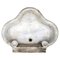 Italienisches Trilobe Waschbecken aus weißem Carrara Marmor, 18. Jh. 1