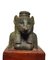 Figura de diosa con cabeza de león Seckhmet de bronce egipcio, Imagen 6