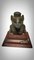 Figura de diosa con cabeza de león Seckhmet de bronce egipcio, Imagen 10