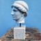 Italienischer Künstler, Atena Lemna, Weißer Carrara Marmor, 19. Jh. 3