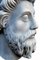 Italienischer Künstler, Marcus Aurelius Kopf, Carrara Marmor, 19. Jh. 2