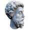 Italian Artist, Marcus Aurelius Head, Carrara Marble, 19th Century, Image 1