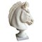 Italian Artist, Horse Head, Early 20th Century, Carrara Marble 1