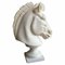 Italienischer Künstler, Pferdekopf, Frühes 20. Jh., Carrara Marmor 6